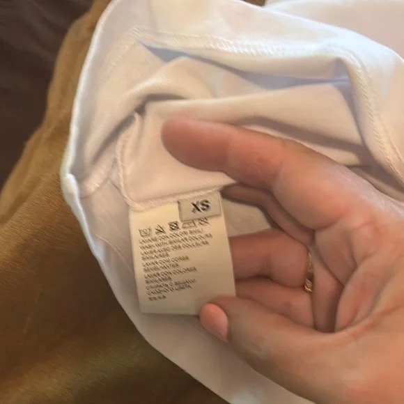 Pinko White and Pink Short Sleeve T-Shirt - Picture 3 of 6